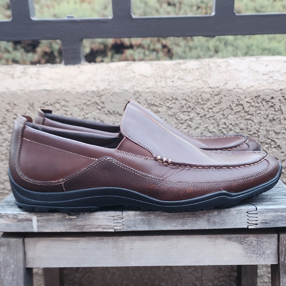Cole Haan Loafers Chocolate Brown Size 13 - Picture 5 of 11
